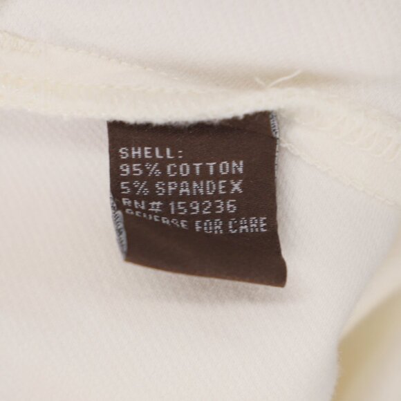 J.MCLAUGHLIN Lexi Slim-Leg Jeans in Off-White Size 6 - Picture 7 of 7